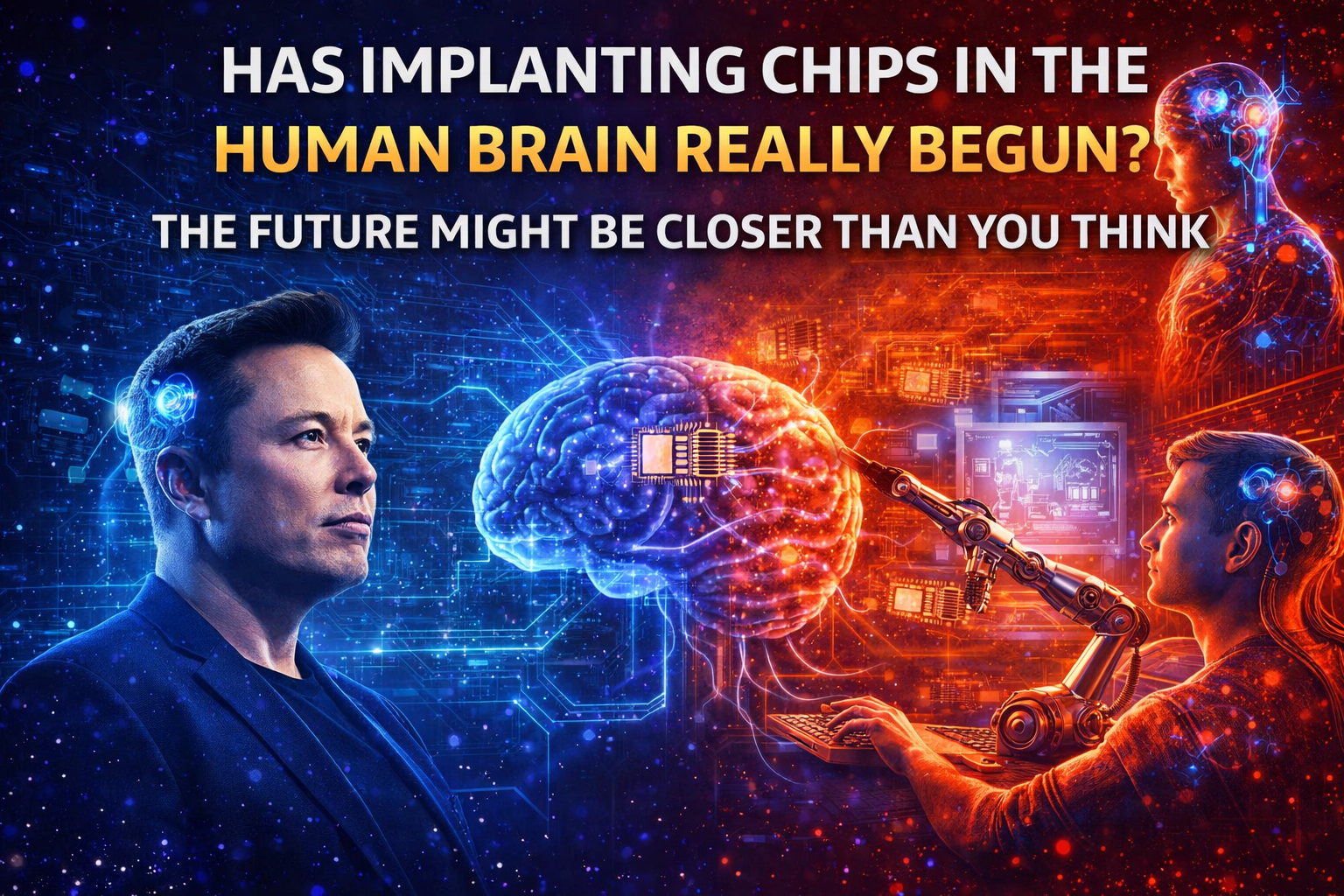 Has Implanting Chips in the Human Brain Really Begun? The Future Might Be Closer Than You Think
