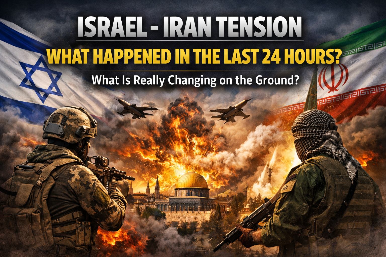 What Happened in the Last 24 Hours in the Israel–Iran Tension? What Is Really Changing on the Ground?