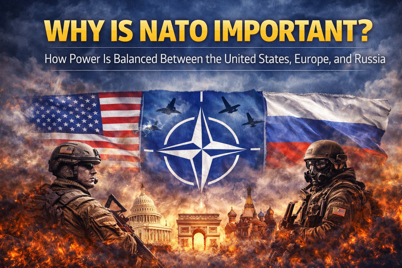 Why Is NATO Important? How Power Is Balanced Between the United States, Europe, and Russia
