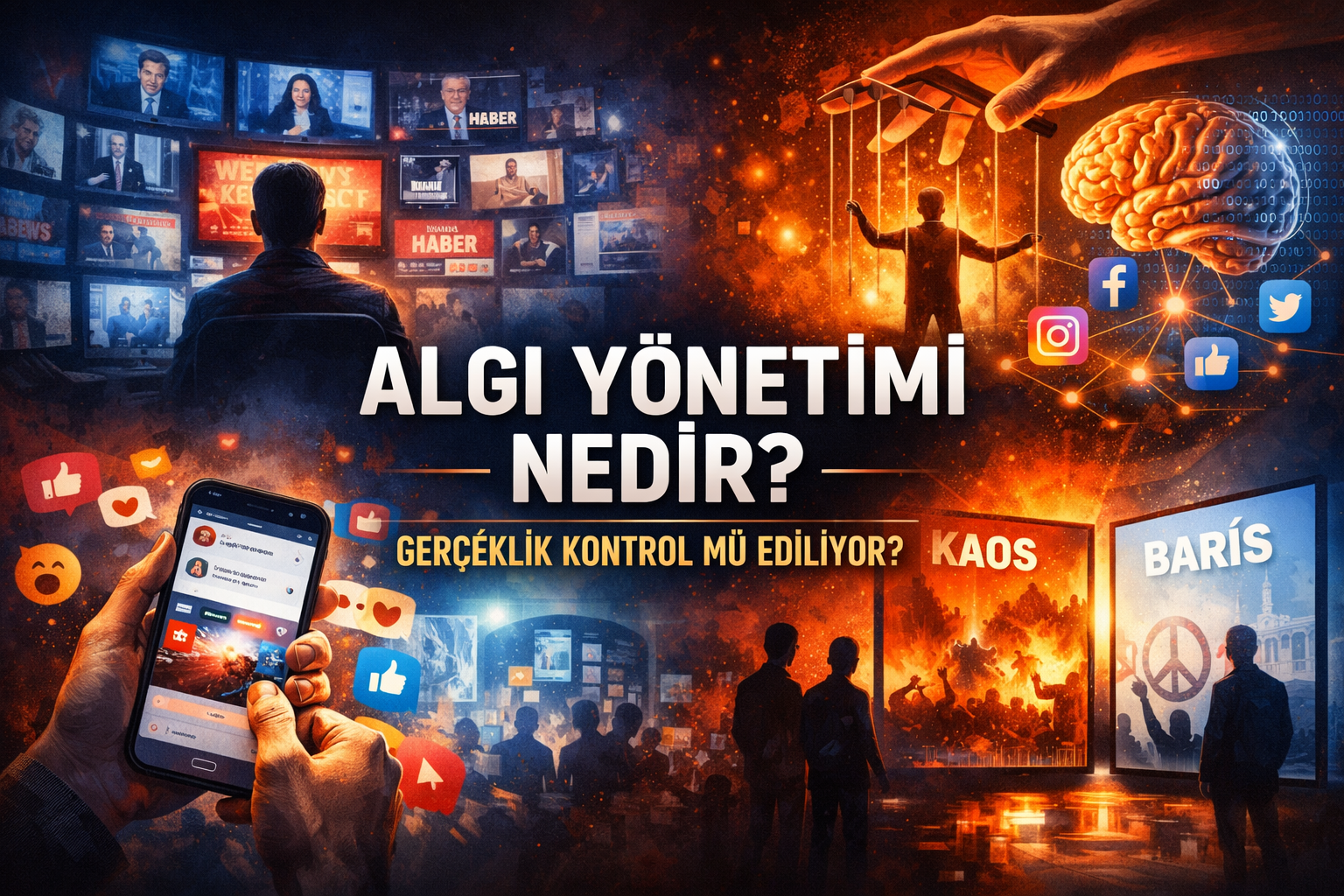 Algı Yönetimi Nedir? Gerçeklik Kontrol Ediliyor mu Yoksa Biz Fark Etmeden Yönlendiriliyor muyuz?