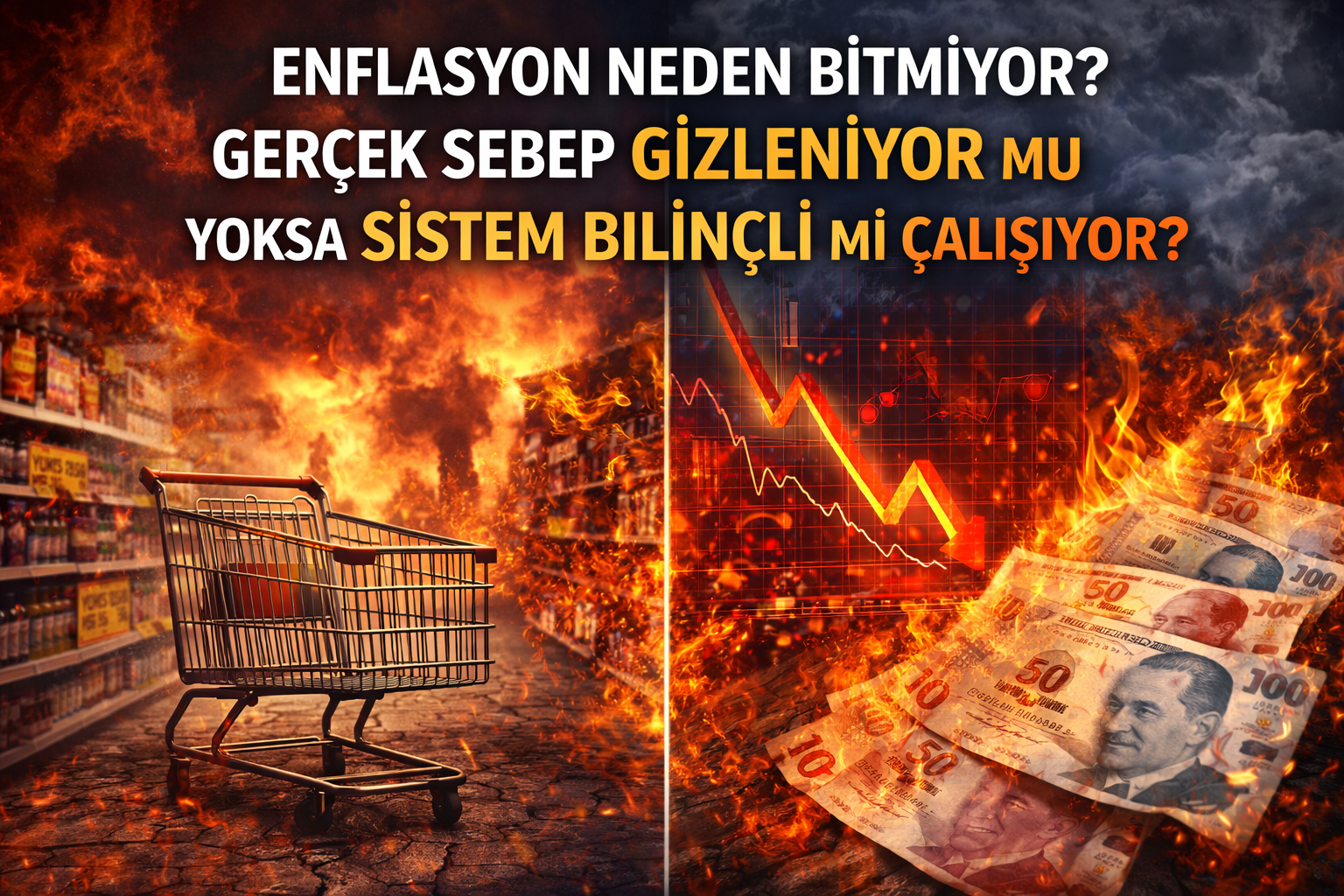Enflasyon Neden Bitmiyor? Gerçek Sebep Gizleniyor mu Yoksa Sistem Bilinçli mi Çalışıyor?