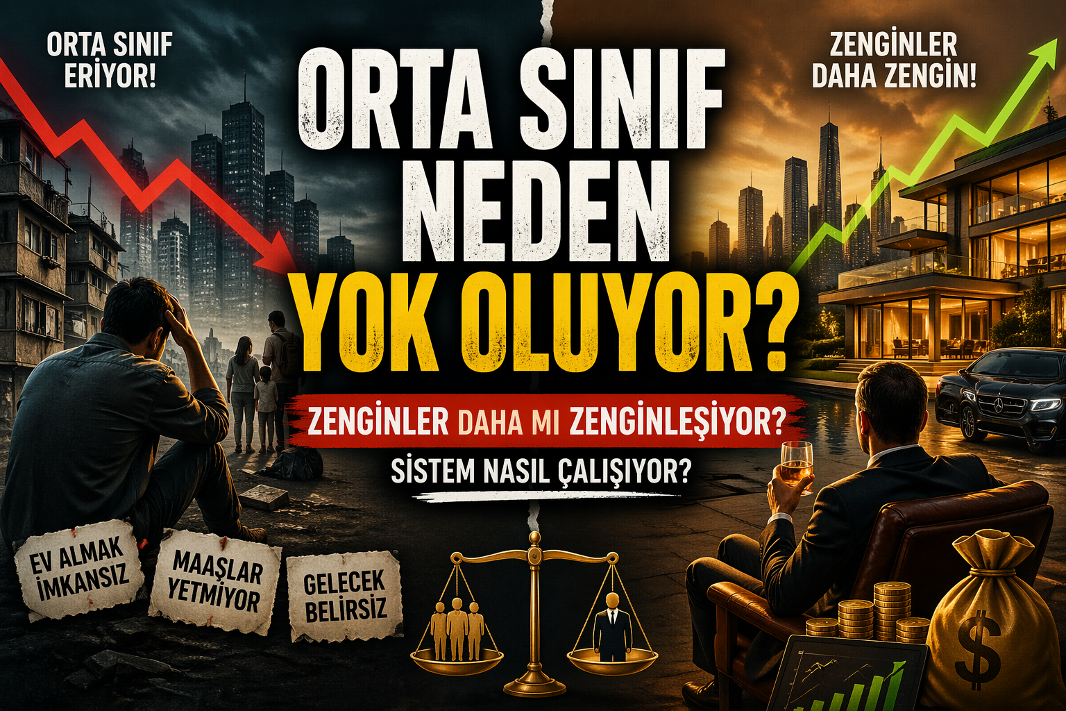 Orta Sınıf Neden Yok Oluyor? Bu Bir Kriz mi, Yoksa Sistemin Kaçınılmaz Sonucu mu?