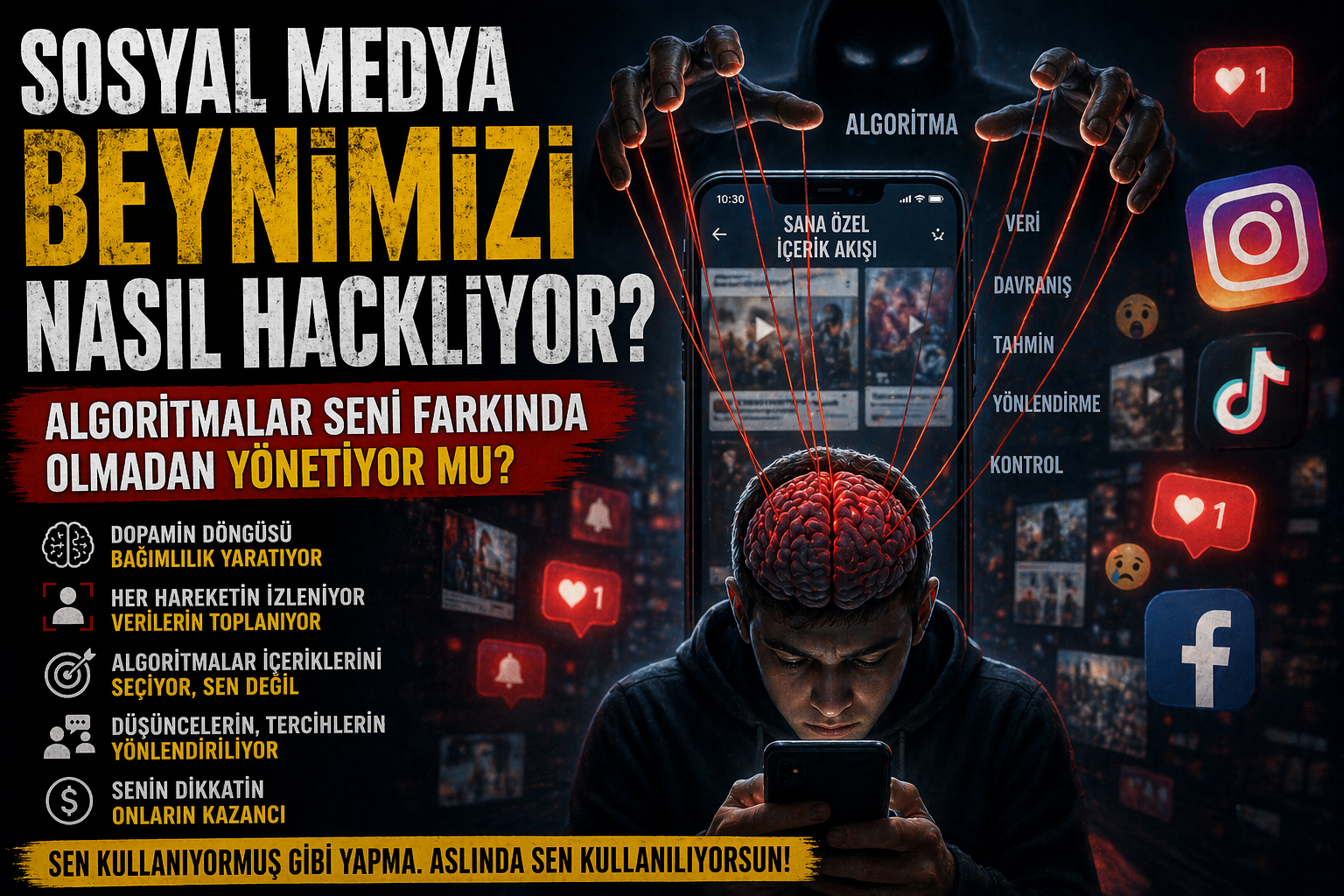 Sosyal Medya Beynimizi Nasıl Hackliyor?