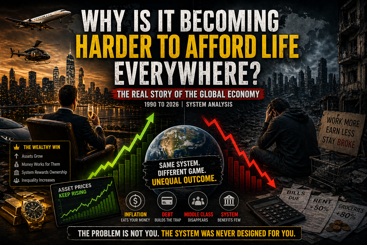 Why Is It Becoming Harder to Afford Life Everywhere?