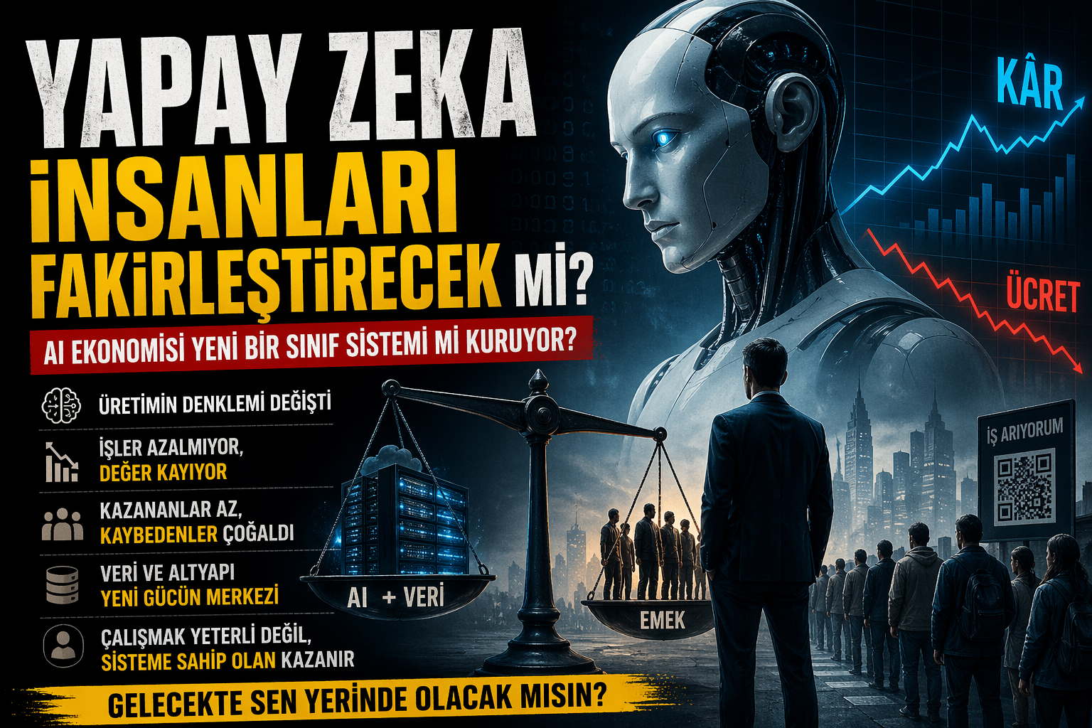 Yapay Zeka İnsanları Fakirleştirecek mi?  (Derin Sistem Analizi)