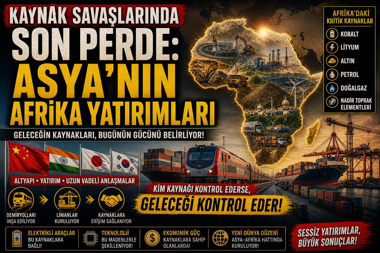 Kaynak Savaşlarında Son Perde: Asya’nın Afrika Yatırımları