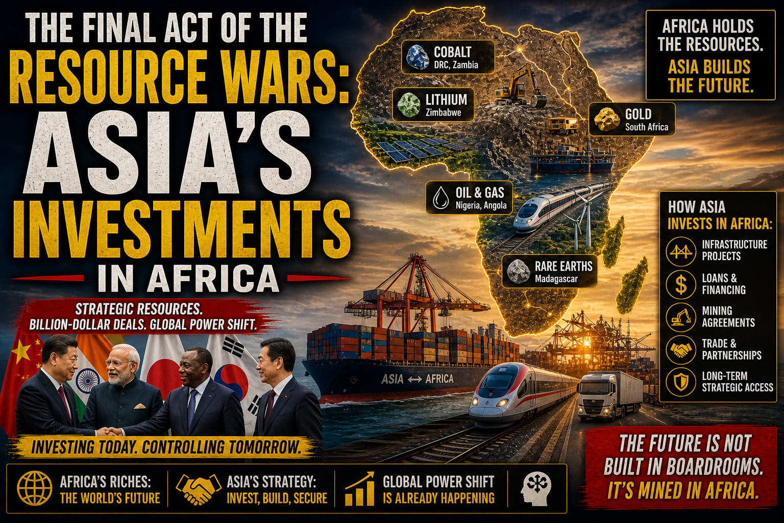 The Final Act of Resource Wars: Asia’s Strategic Investments in Africa